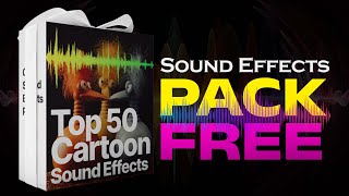 Top 50 Cartoon Sound Effects Pack [upl. by Enicnarf385]