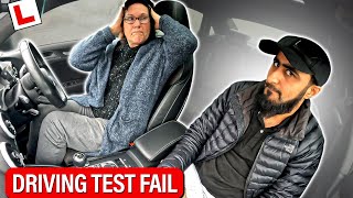 62 Year Old Learner Driver FAILS Driving Test [upl. by Radbun]