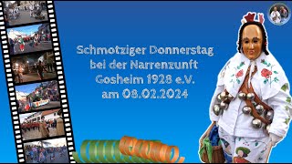 08022024 Schmotziger Donnerstag in Gosheim [upl. by Rangel]