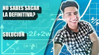 COMO SACAR LA DEFINITIVA EN LA UNIVERSIDAD EN EL CORTE DE LAS MATERIAS jhon rodriguez [upl. by Salvadore]