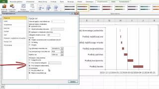 Excel  Wykres Gantta jak go stworzyć porada 85 [upl. by Anyah]