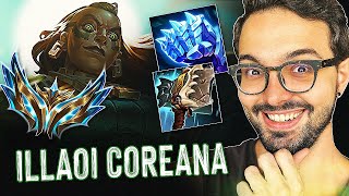 ELE É DESAFIANTE DE ILLAOI NA COREIA E EU ABSORVI SEU ESTILO DE JOGO [upl. by Carlyn166]