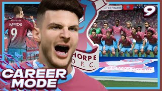 FIFA 22 SCUNTHORPE UNITED RTG CAREER MODE  9 CHAMPIONS LEAGUE [upl. by Marashio]