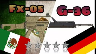 FX05 Xiuhcoatl Vs G36 2021 [upl. by Adella]