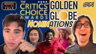 Critics Choice 2024 Nominations REACTION amp Golden Globes Noms Breakdown  Weekly Oscar Talk 54 [upl. by Norrehc]