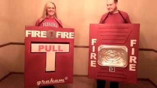 Fire Alarm Halloween Costume [upl. by Dellora]