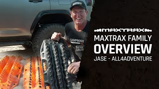 MAXTRAX Recovery Board Family Overview with Jase All 4 Adventure [upl. by Jehu381]