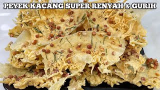 RESEP PEYEK KACANG SUPER RENYAH DAN GURIH [upl. by Redna779]