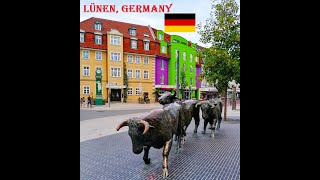 Lünen Germany  Charming  Stunning  City  Walk  tour  lünen  dortmund  germany  Riverlippe [upl. by Gnuh215]