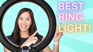 Unveiling the Best Ring Light for YouTube 2023  InDepth Review and Tips of My Favorite Ring Light [upl. by Krahmer]