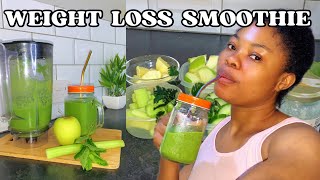 8 INGREDIENTS GREEN SMOOTHIE RECIPE FOR WEIGHT LOSS  WORKS LIKE MAGIC [upl. by Cynde]