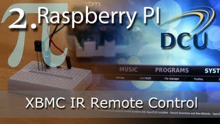 Raspberry PI XBMC Home Media Player  Adding IR Remote Control [upl. by Buddie532]