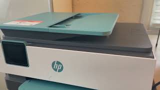 HP OfficeJet Pro 8028e All in One Wireless Color Inkjet Printer Review [upl. by Burley]