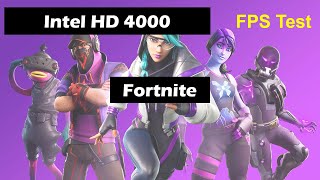 HP Probook 6570b Intel HD 4000 Fortnite gaming [upl. by Euginom]