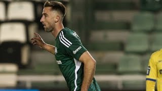 Panathinaikos vs Panetolikos 21 Andraz Sporar score to earn win for Panathinaikos Match recap [upl. by Ardnekat339]