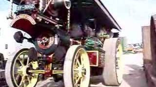 Burrell Showmans Engine Lord Lascelles loading [upl. by Laundes]