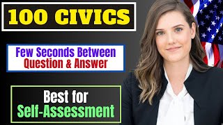 2024 Full Answer USCIS Official 100 Civics Questions amp Answers for US Citizenship Interview 2023 [upl. by Nnyluqcaj139]