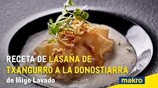 Receta de lasaña de txangurro a la donostiarra de Iñigo Lavado [upl. by Huan]