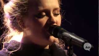 Adele Rolling in the Deep AOL Sessions [upl. by Allx]