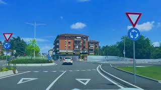 DRIVING THROUGH VICENZA ITALY 2023 [upl. by Wistrup]