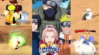 TEAM 7 GETS THE JOB DONE IN ANIME IMPACT [upl. by Haidej476]