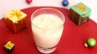 Homemade Eggnog Recipe Laura Vitale  Laura in the Kitchen Episode 510 [upl. by Keiryt]