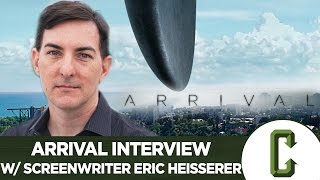 Arrival Interview With Screenwriter Eric Heisserer  Collider Video [upl. by Kissee869]