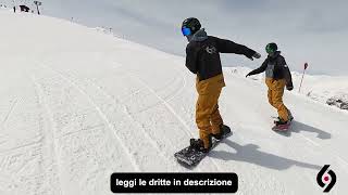 UN 360° CON LO SNOWBOARD IN PISTA [upl. by Biegel648]