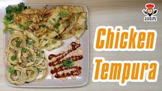 How to make Chicken Tempura Recipe  Snacks Recipe  Fried Chicken  Cuisine Experts [upl. by Elleuqram]