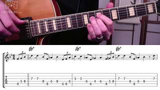 West Coast Blues  Learn The Melody  Jazz Guitar Lesson [upl. by Cave]