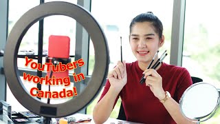 International YouTubers and other influencers working in Canada [upl. by Pruchno650]