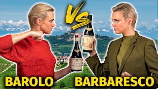 BAROLO vs BARBARESCO Comparing amp Tasting Two of the Italys Finest Wines [upl. by Kcirdes684]