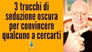 3 trucchi di seduzione oscura per convincere qualcuno a cercarti🏃‍♂️ [upl. by Helyn]