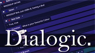 Dialogic  Powerful New Dialog AddOn For Godot [upl. by Nodle513]