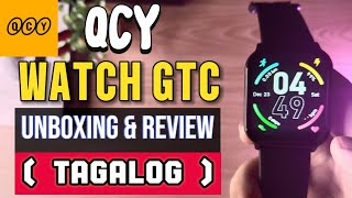 QCY WATCH GTC UNBOXING amp REVIEW  BUDGET SMARTWATCH [upl. by Aleekahs844]