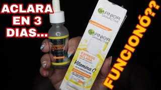 Producto Para ACLARAR la piel de Farmacia GARNIER SKINACTIVE [upl. by Crutcher]