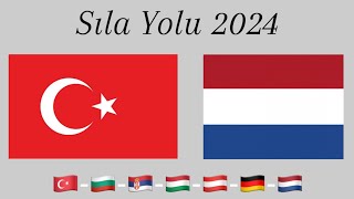 GURBET YOLU 2024 TÜRKİYE HOLLANDAKAPILAR ÇOK YOĞUNSILA YOLU [upl. by Vaughan]