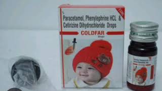 COLDFAR Drops Paracetamol Phenylephrine HCL amp Cetirizine Dihydrochloride Drops [upl. by Nofpets]