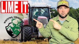 Why Liquid Lime and Fertilizer for Food Plots is Better Than Granular [upl. by Sardse26]