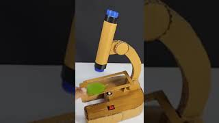 mini microscopehow to make microscope 🔬🔬🔬 [upl. by Blight]