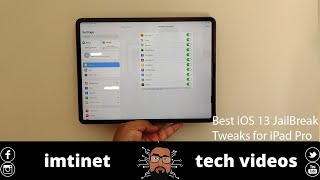 Best iOS 13 JailBreak Tweaks for iPad Pro unc0ver [upl. by Voe]