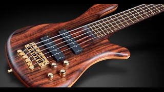 Warwick Custom Shop Masterbuilt  Streamer Stage II 5String Macassar Ebony Top  16 3142 [upl. by Nirtiak357]