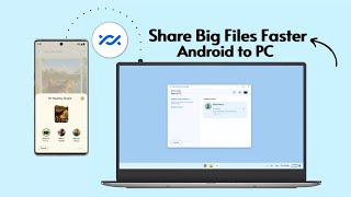 Nearby Share Windows 11 — Transfer Files Between Android to PC 2024 [upl. by Nellak818]