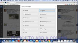 Tweetdeck Basics [upl. by Niuq]