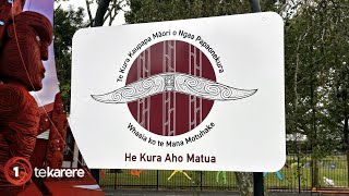 Te Kura Kaupapa Māori o Ngā Papaonekura officially opens [upl. by Monafo]