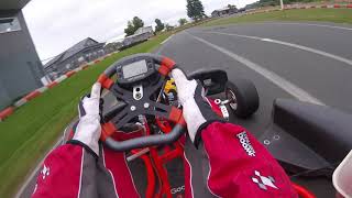 Goodwood Kartways CRKC Karting POV practice run [upl. by Jacqui945]