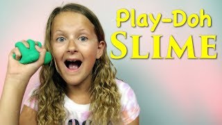 DIY Play Doh and Lotion Slime \\ So Easy and Fun \\ No Glue No Borax [upl. by Affay]