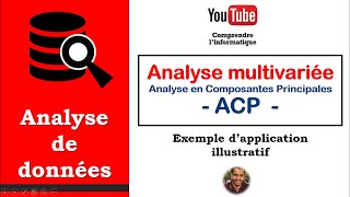 Analyse de données  ACP Exemple dapplication illustratif [upl. by Banyaz364]