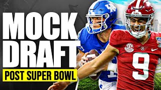 2023 NFL Mock Draft  Post Super Bowl [upl. by Fonseca517]