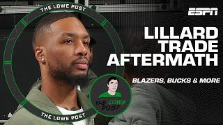 PostLillard Blazers Celtics roster revolution Hardens future in Philly  more 🏀  The Lowe Post [upl. by Hplodnar]